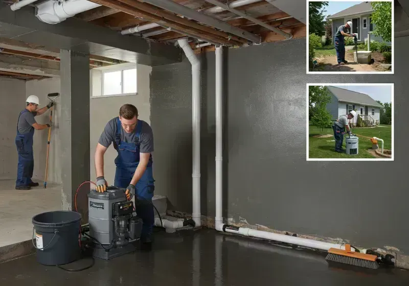 Basement Waterproofing and Flood Prevention process in Wolfe City, TX